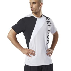 Reebok One Series Training Colourblock T Shirt Herren - Grau - DE 503-XCW